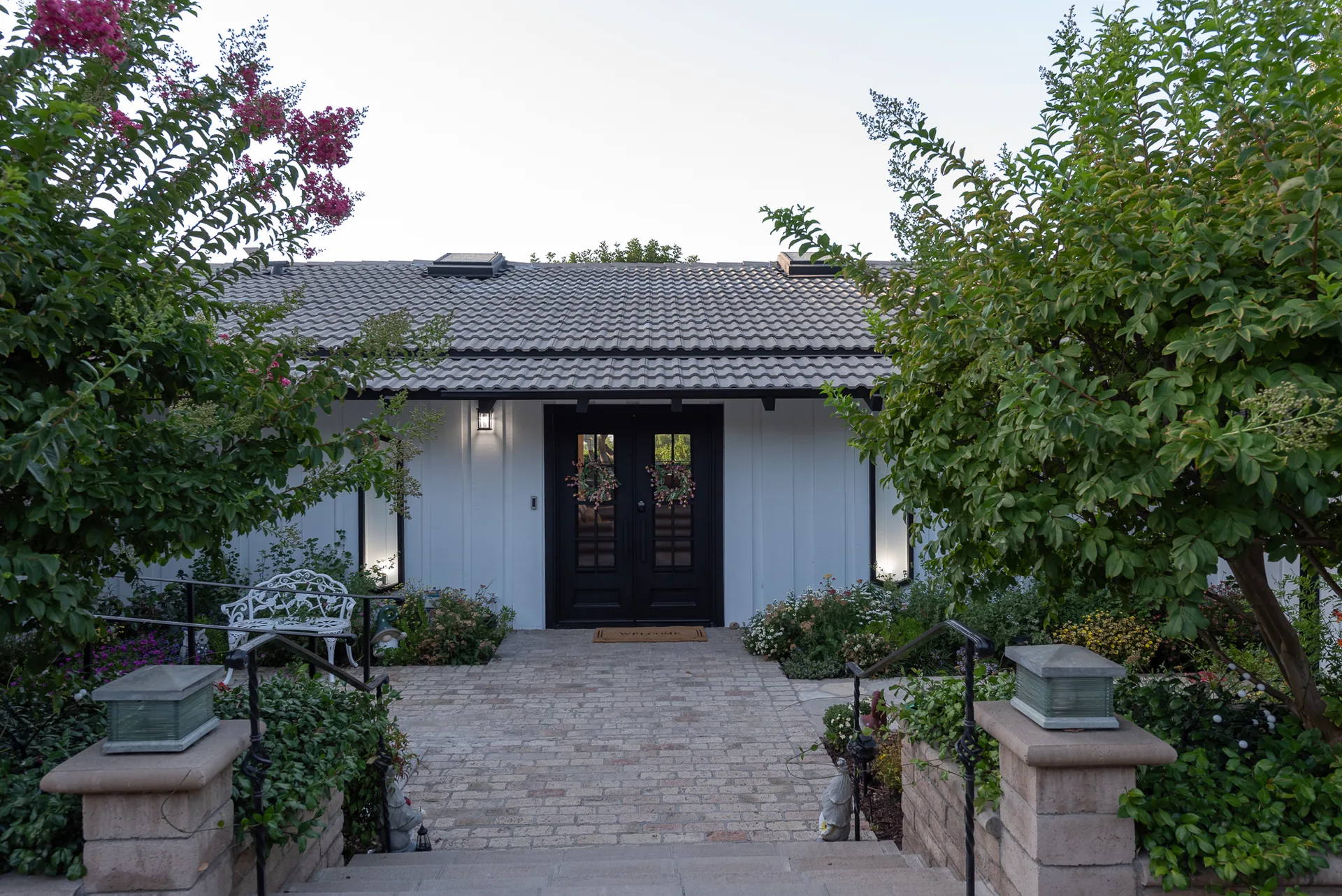 Exterior of the Crown Ranch home in Corona, California